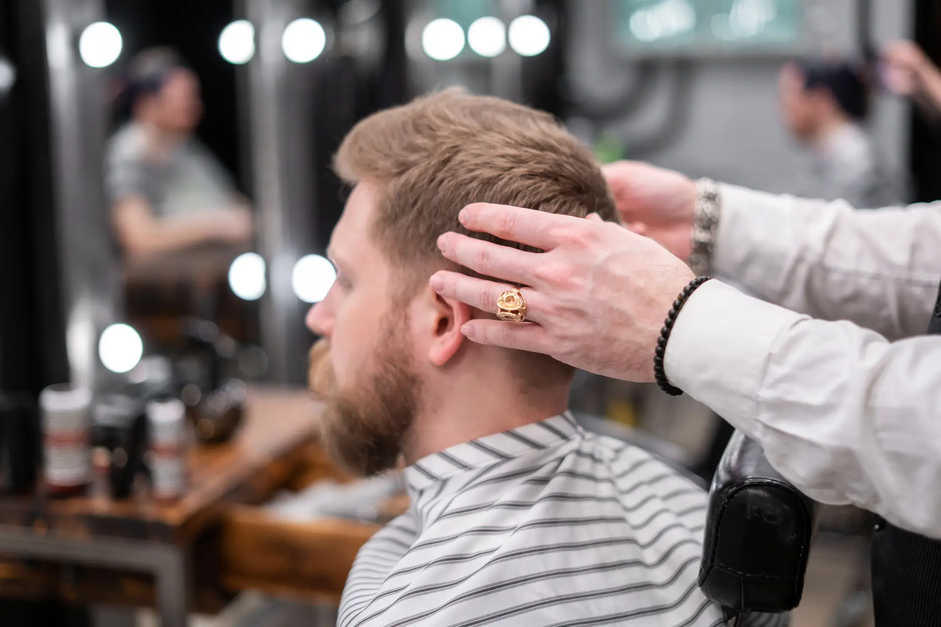Barber munka, férfi styling
